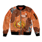 Perth Scorchers NAIDOC Week 2026 Custom Sleeve Zip Bomber Jacket 50 Years Deadly Indigenous Art Glitter Effect