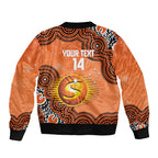 Perth Scorchers NAIDOC Week 2026 Custom Sleeve Zip Bomber Jacket 50 Years Deadly Indigenous Art Glitter Effect