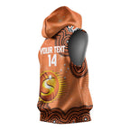 Perth Scorchers NAIDOC Week 2026 Custom Sleeveless Hoodie 50 Years Deadly Indigenous Art Glitter Effect