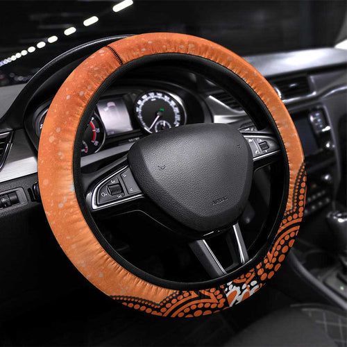 Perth Scorchers NAIDOC Week 2026 Steering Wheel Cover 50 Years Deadly Indigenous Art Glitter Effect