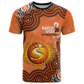 Perth Scorchers NAIDOC Week 2026 Custom T Shirt 50 Years Deadly Indigenous Art Glitter Effect