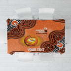 Perth Scorchers NAIDOC Week 2026 Custom Tablecloth 50 Years Deadly Indigenous Art Glitter Effect