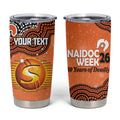 Perth Scorchers NAIDOC Week 2026 Custom Tumbler Cup 50 Years Deadly Indigenous Art Glitter Effect