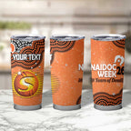 Perth Scorchers NAIDOC Week 2026 Custom Tumbler Cup 50 Years Deadly Indigenous Art Glitter Effect