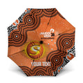 Perth Scorchers NAIDOC Week 2026 Custom Umbrella 50 Years Deadly Indigenous Art Glitter Effect