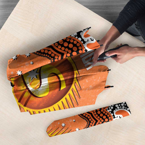 Perth Scorchers NAIDOC Week 2026 Custom Umbrella 50 Years Deadly Indigenous Art Glitter Effect