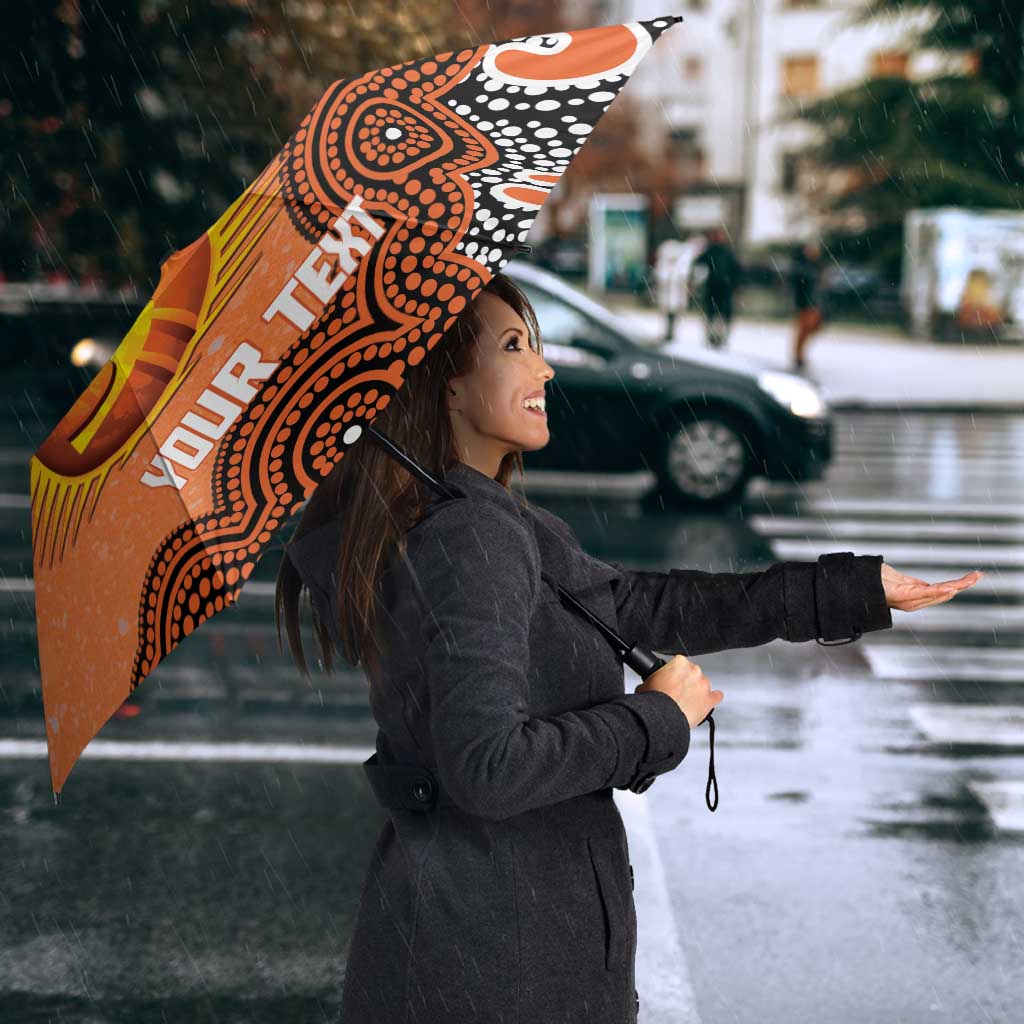 Perth Scorchers NAIDOC Week 2026 Custom Umbrella 50 Years Deadly Indigenous Art Glitter Effect