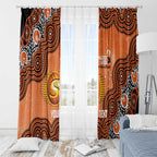 Perth Scorchers NAIDOC Week 2026 Custom Window Curtain 50 Years Deadly Indigenous Art Glitter Effect