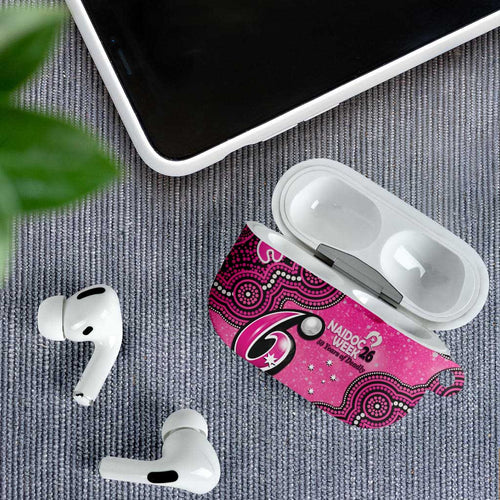 Sydney Sixers NAIDOC Week 2026 Custom AirPods Case 50 Years Deadly Indigenous Art Glitter Effect