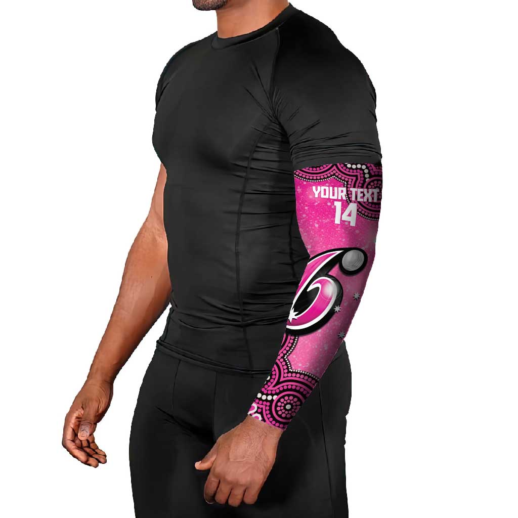 Sydney Sixers NAIDOC Week 2026 Custom Arm Sleeves 50 Years Deadly Indigenous Art Glitter Effect