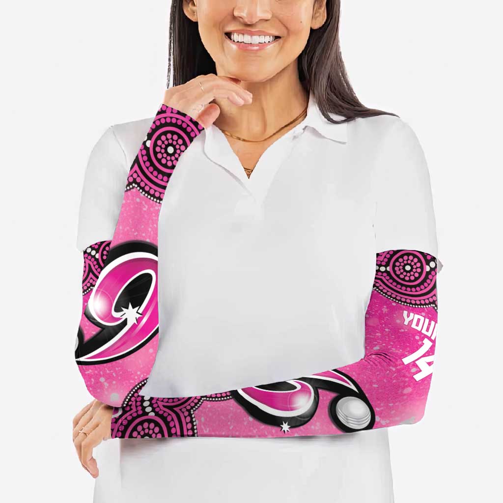 Sydney Sixers NAIDOC Week 2026 Custom Arm Sleeves 50 Years Deadly Indigenous Art Glitter Effect