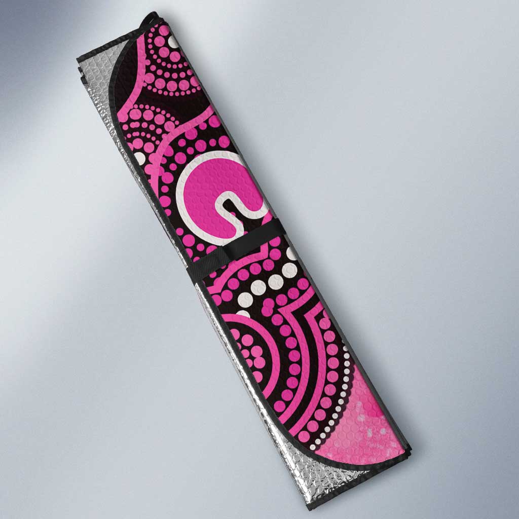 Sydney Sixers NAIDOC Week 2026 Custom Auto Sun Shade 50 Years Deadly Indigenous Art Glitter Effect