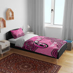 Sydney Sixers NAIDOC Week 2026 Custom Bedding Set 50 Years Deadly Indigenous Art Glitter Effect