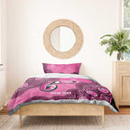 Sydney Sixers NAIDOC Week 2026 Custom Bedding Set 50 Years Deadly Indigenous Art Glitter Effect