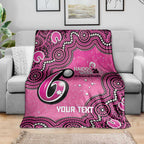 Sydney Sixers NAIDOC Week 2026 Custom Blanket 50 Years Deadly Indigenous Art Glitter Effect