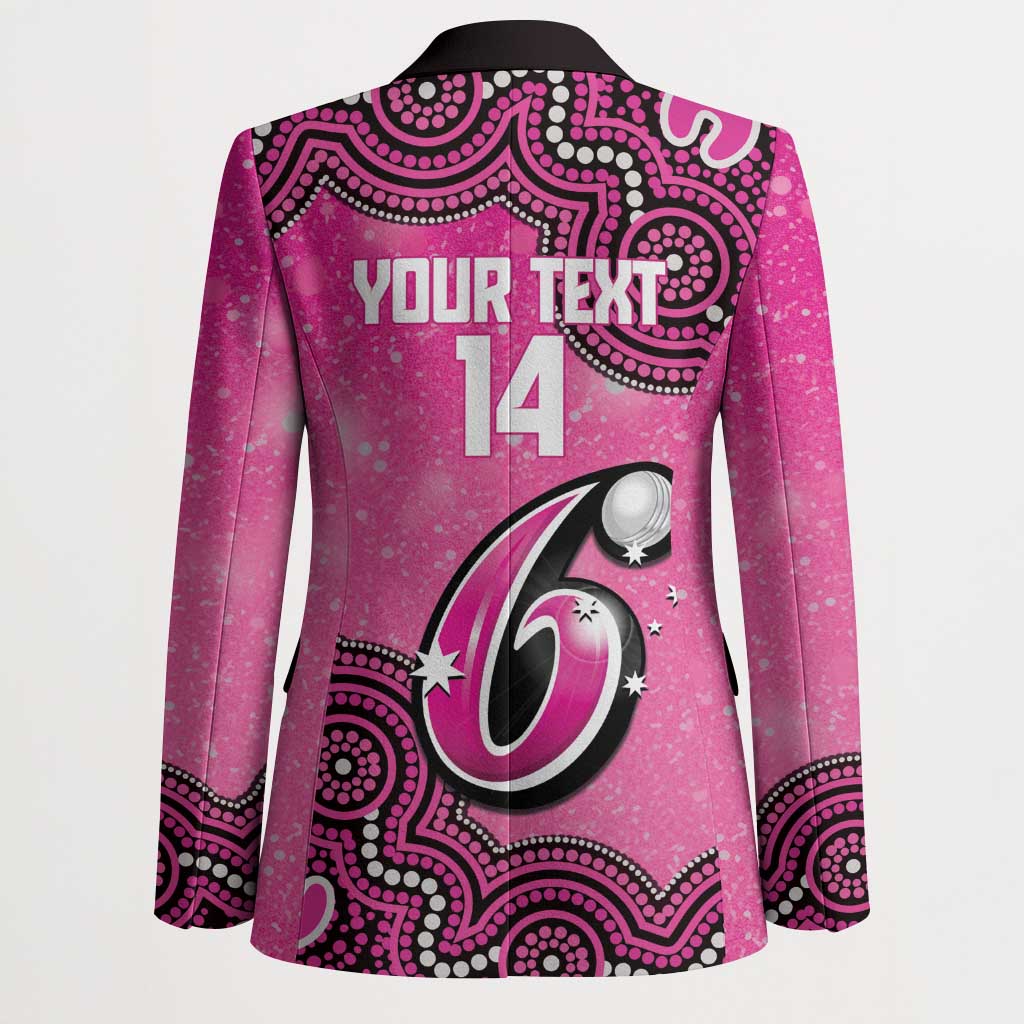 Sydney Sixers NAIDOC Week 2026 Custom Blazer 50 Years Deadly Indigenous Art Glitter Effect