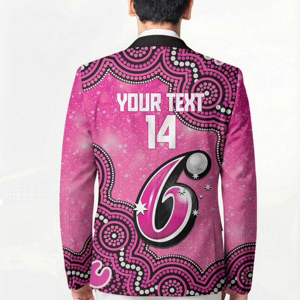 Sydney Sixers NAIDOC Week 2026 Custom Blazer 50 Years Deadly Indigenous Art Glitter Effect