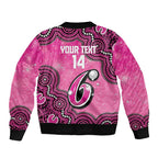 Sydney Sixers NAIDOC Week 2026 Custom Bomber Jacket 50 Years Deadly Indigenous Art Glitter Effect