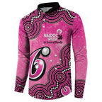 Sydney Sixers NAIDOC Week 2026 Custom Button Sweatshirt 50 Years Deadly Indigenous Art Glitter Effect