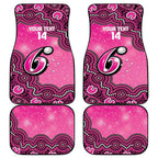 Sydney Sixers NAIDOC Week 2026 Custom Car Mats 50 Years Deadly Indigenous Art Glitter Effect