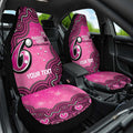 Sydney Sixers NAIDOC Week 2026 Custom Car Seat Cover 50 Years Deadly Indigenous Art Glitter Effect
