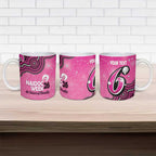 Sydney Sixers NAIDOC Week 2026 Custom Ceramic Mug 50 Years Deadly Indigenous Art Glitter Effect