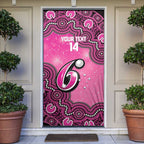 Sydney Sixers NAIDOC Week 2026 Custom Door Cover 50 Years Deadly Indigenous Art Glitter Effect