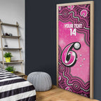 Sydney Sixers NAIDOC Week 2026 Custom Door Cover 50 Years Deadly Indigenous Art Glitter Effect