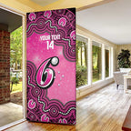Sydney Sixers NAIDOC Week 2026 Custom Door Cover 50 Years Deadly Indigenous Art Glitter Effect