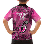 Sydney Sixers NAIDOC Week 2026 Custom Family Matching Long Sleeve Bodycon Dress and Hawaiian Shirt 50 Years Deadly Indigenous Art Glitter Effect