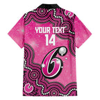 Sydney Sixers NAIDOC Week 2026 Custom Family Matching Mermaid Dress and Hawaiian Shirt 50 Years Deadly Indigenous Art Glitter Effect