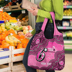 Sydney Sixers NAIDOC Week 2026 Custom Grocery Bag 50 Years Deadly Indigenous Art Glitter Effect