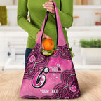 Sydney Sixers NAIDOC Week 2026 Custom Grocery Bag 50 Years Deadly Indigenous Art Glitter Effect