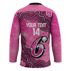 Sydney Sixers NAIDOC Week 2026 Custom Hockey Jersey 50 Years Deadly Indigenous Art Glitter Effect