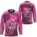 Sydney Sixers NAIDOC Week 2026 Custom Hockey Jersey 50 Years Deadly Indigenous Art Glitter Effect