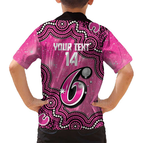 Sydney Sixers NAIDOC Week 2026 Custom Kid Hawaiian Shirt 50 Years Deadly Indigenous Art Glitter Effect