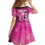 Sydney Sixers NAIDOC Week 2026 Custom Kid Short Sleeve Dress 50 Years Deadly Indigenous Art Glitter Effect