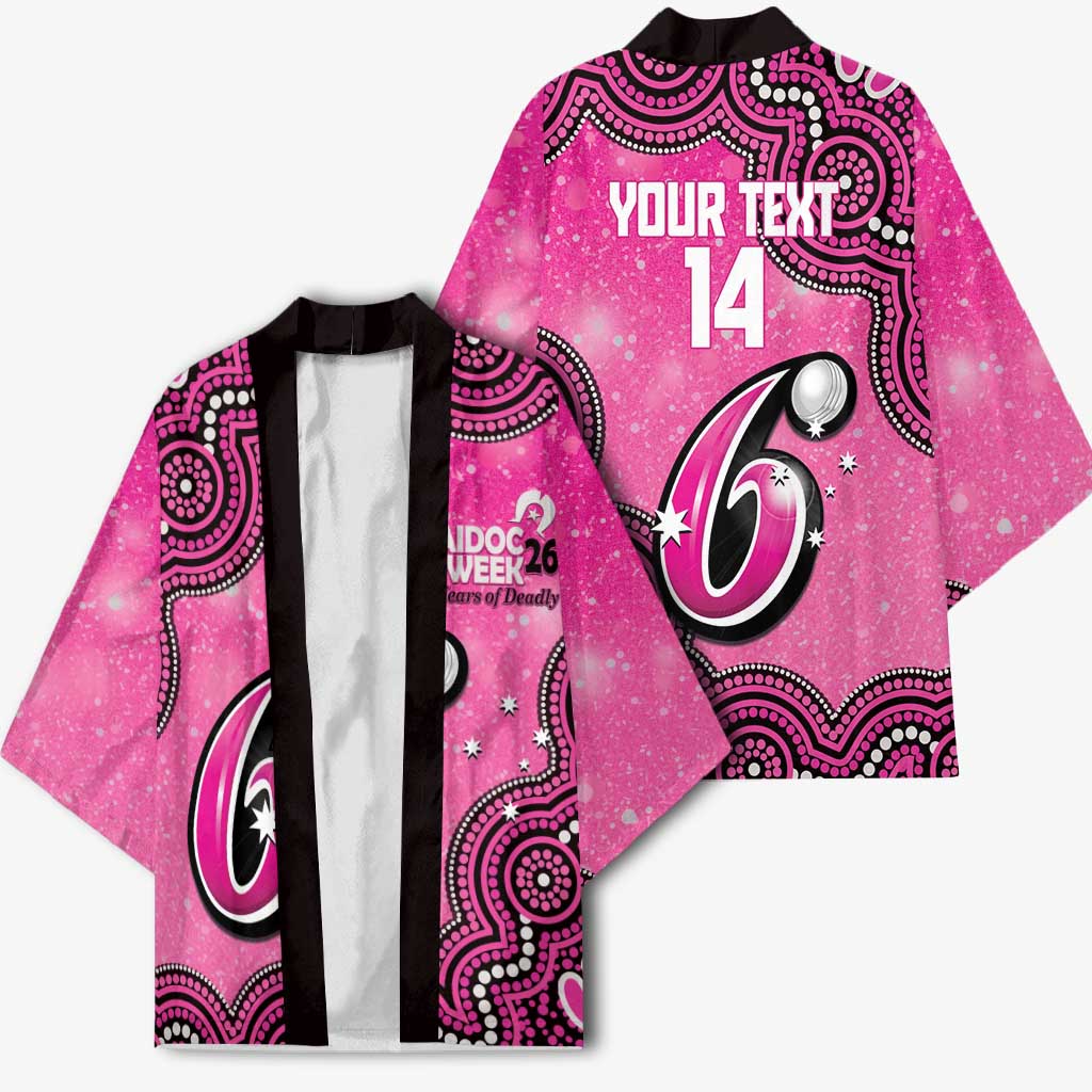 Sydney Sixers NAIDOC Week 2026 Custom Kimono 50 Years Deadly Indigenous Art Glitter Effect