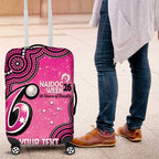 Sydney Sixers NAIDOC Week 2026 Custom Luggage Cover 50 Years Deadly Indigenous Art Glitter Effect