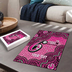 Sydney Sixers NAIDOC Week 2026 Custom Puzzle 50 Years Deadly Indigenous Art Glitter Effect