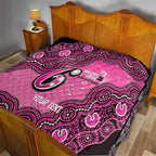 Sydney Sixers NAIDOC Week 2026 Custom Quilt 50 Years Deadly Indigenous Art Glitter Effect