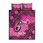 Sydney Sixers NAIDOC Week 2026 Custom Quilt Bed Set 50 Years Deadly Indigenous Art Glitter Effect
