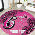 Sydney Sixers NAIDOC Week 2026 Custom Round Carpet 50 Years Deadly Indigenous Art Glitter Effect