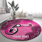 Sydney Sixers NAIDOC Week 2026 Custom Round Carpet 50 Years Deadly Indigenous Art Glitter Effect