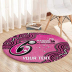 Sydney Sixers NAIDOC Week 2026 Custom Round Carpet 50 Years Deadly Indigenous Art Glitter Effect