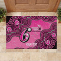 Sydney Sixers NAIDOC Week 2026 Custom Rubber Doormat 50 Years Deadly Indigenous Art Glitter Effect