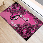 Sydney Sixers NAIDOC Week 2026 Custom Rubber Doormat 50 Years Deadly Indigenous Art Glitter Effect