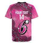 Sydney Sixers NAIDOC Week 2026 Custom Rugby Jersey 50 Years Deadly Indigenous Art Glitter Effect