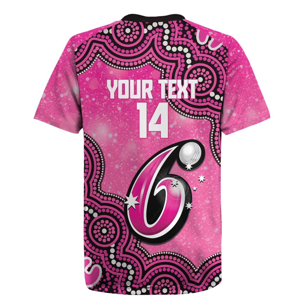 Sydney Sixers NAIDOC Week 2026 Custom Rugby Jersey 50 Years Deadly Indigenous Art Glitter Effect