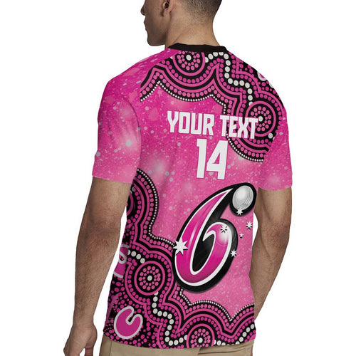 Sydney Sixers NAIDOC Week 2026 Custom Rugby Jersey 50 Years Deadly Indigenous Art Glitter Effect